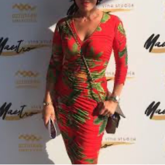 Zara ruched dress - Picture 2 of 3